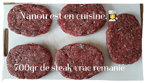 Faire un steak aromatisé façon nanou...