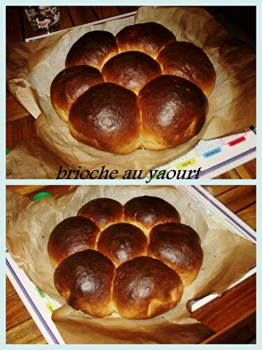 La brioche au yaourt!façon Nanou