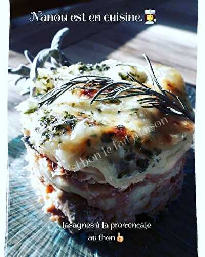 Lasagnes provençale au thon