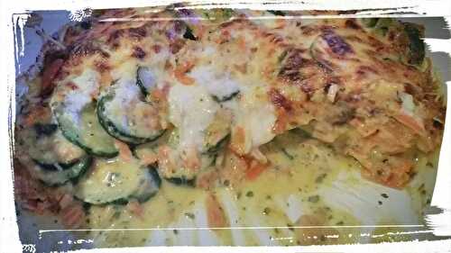 Revisitons le gratin de courgette