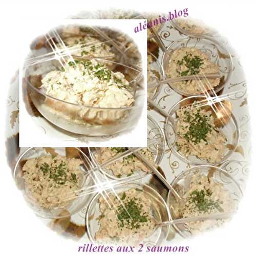 Rillettes aux 2 saumons