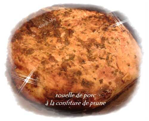 Rouelle de porc à la confiture de prune