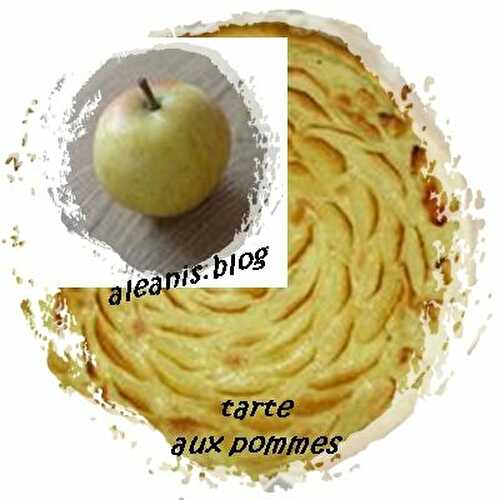 Tarte aux pommes à l'alsacienne