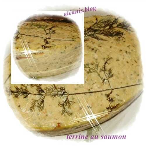 Terrine de saumon...