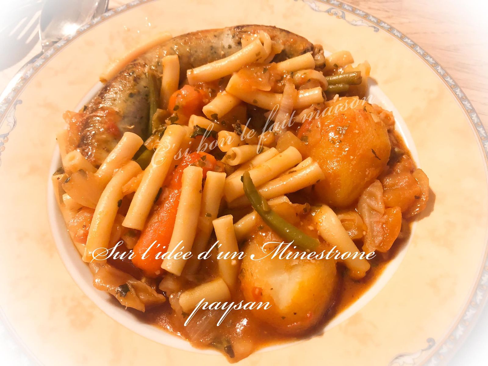 Façon minestrone paysan 