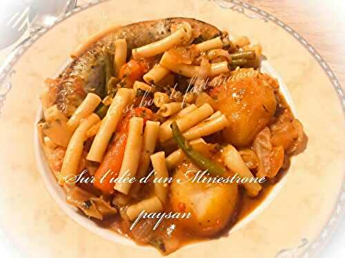 Façon minestrone paysan 