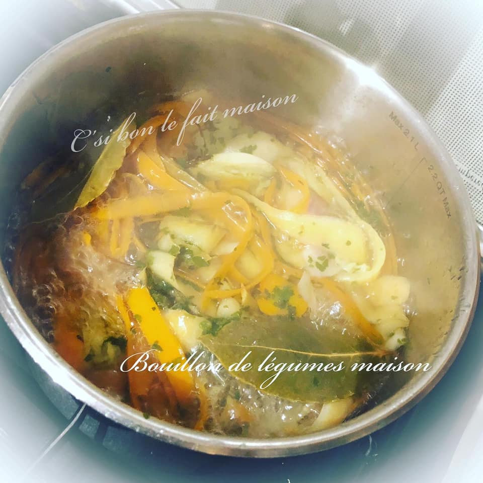 Légumes d'hiver et bouillon maison 