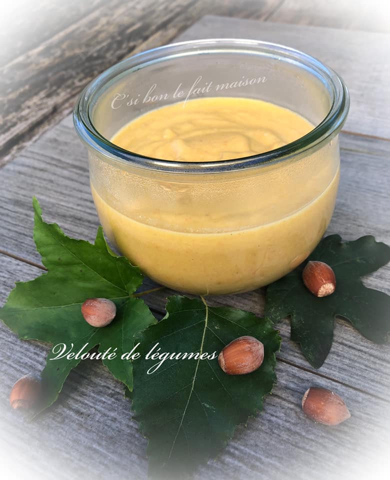 Velouté de légumes à la charcuterie