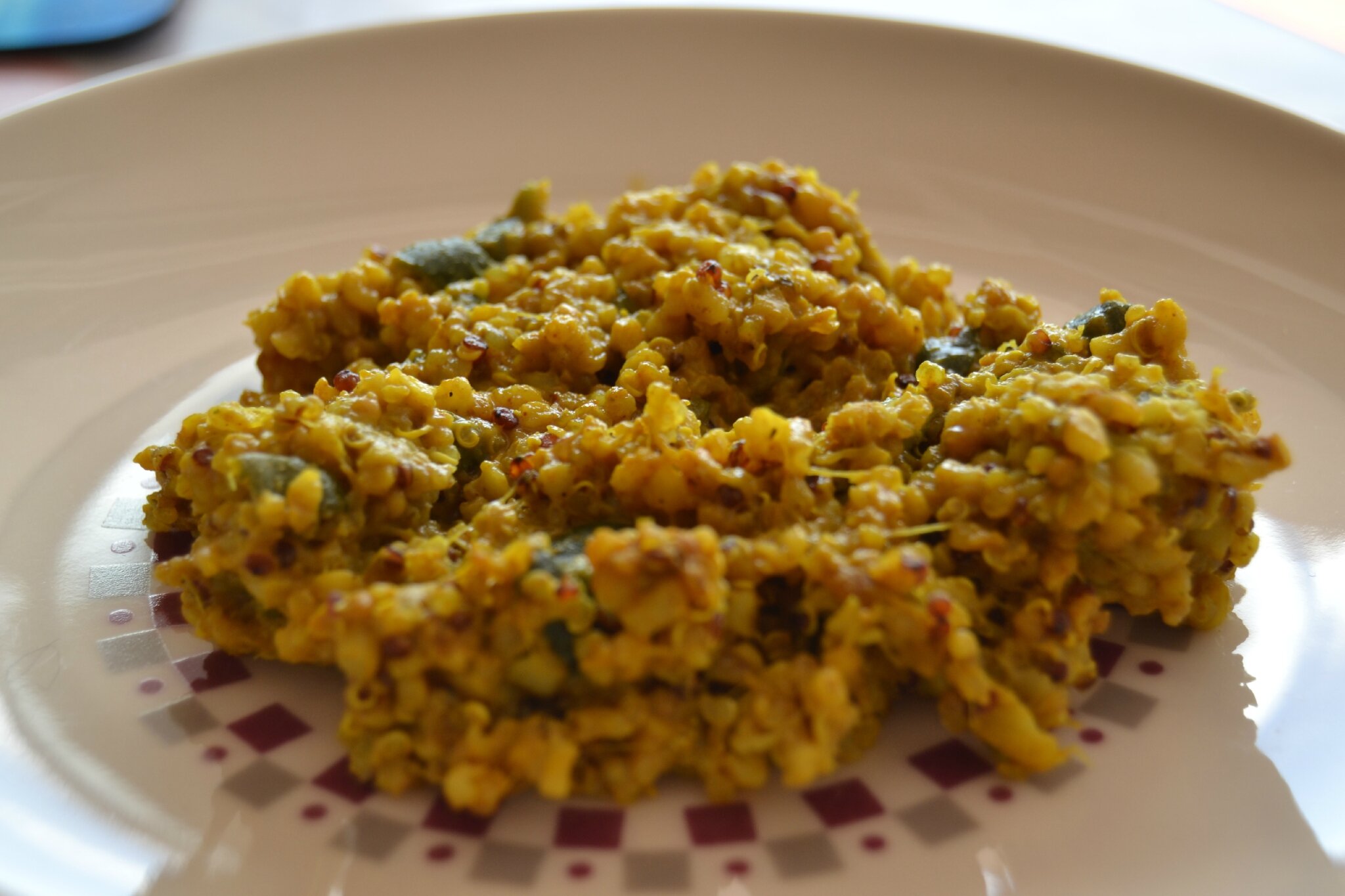 Boulgour-Courgettes aux épices douces