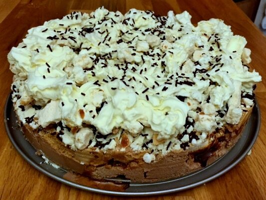 Un gâteau de glace version omelette norvégienne !