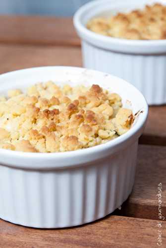 Crumble de Courgettes & Feta