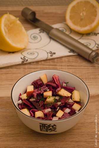 Salade de chou rouge