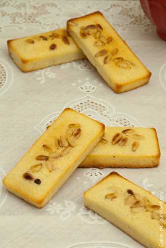 Financiers vanille et citron