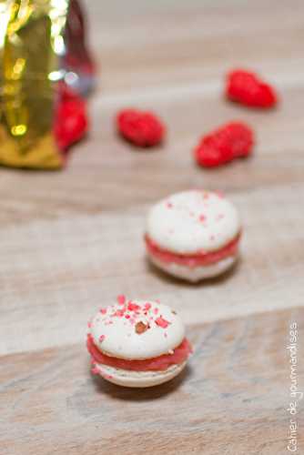 Macarons aux pralines