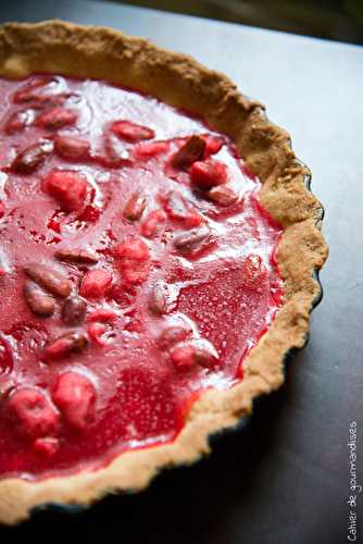 Tarte aux pralines