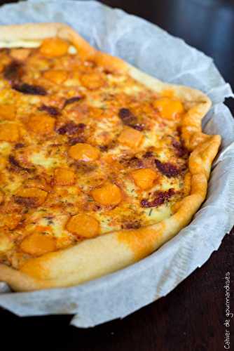 Quiche chorizo mimolette