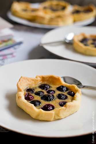 Tartelettes aux myrtilles