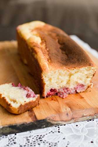 Gateau ricotta et framboises