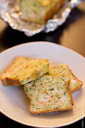 Cake surimi et herbes fraîches