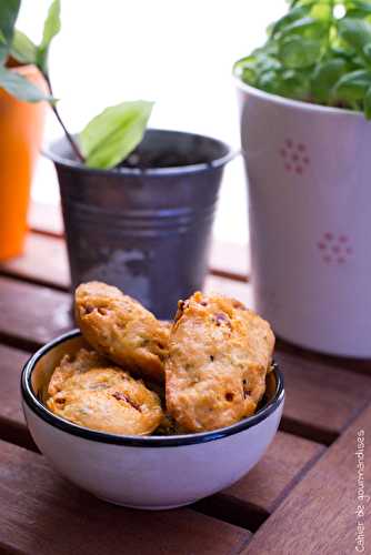 Madeleines chorizo et parmesan