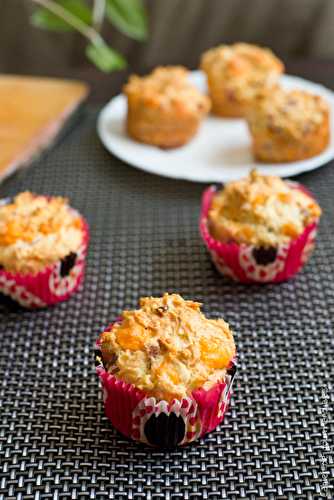 Muffins mimolette et jambon blanc