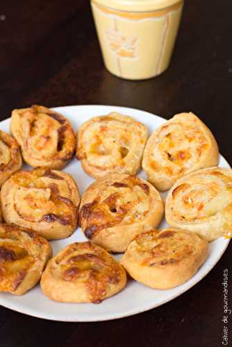 Escargots roulés tomates confites