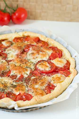 Tarte tomates Mozzarella