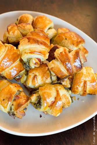 Croissant pesto jambon