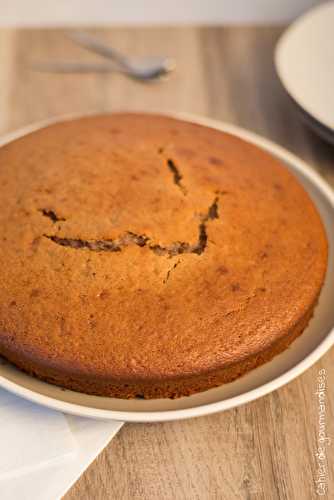 Gâteau aérien crème de marron et ricotta