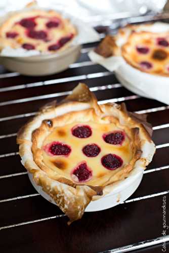 Tartelettes chocolat framboises