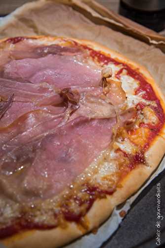 Pizza Miel Vin Rouge & Jambon Cru