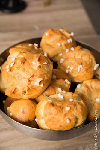 Chouquettes sucrées à l'huile d'olive