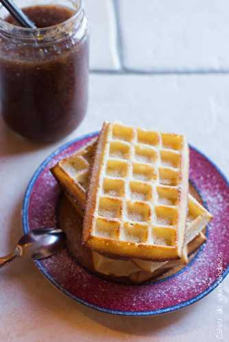 Gaufres sucrées au four (recette Tefal)