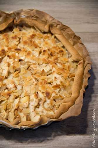 Tarte aux pommes et confiture de lait