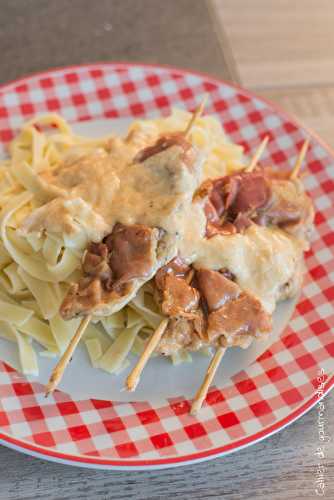 Brochettes de Saltimbocca alla romana