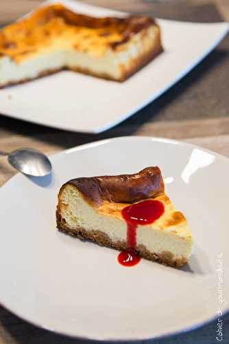 Cheesecake à la vanille