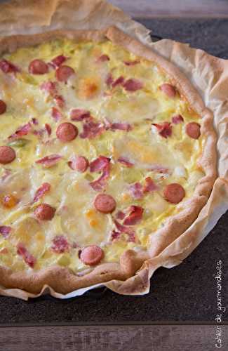 Quiche poireaux