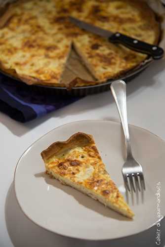 Quiche crabes, mozzarella & carottes