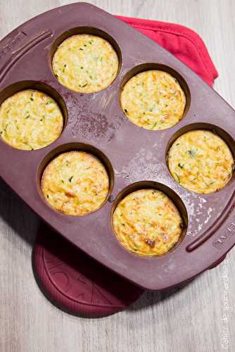 Flans de courgettes