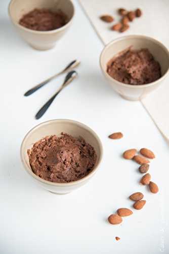 Mousse chocolat amandes