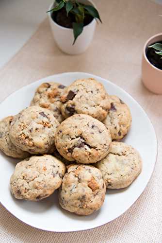 Cookies au chocolat & crackers ou comment recycler les biscuits de bébé !