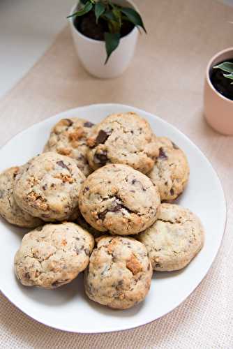 Cookies au chocolat & crackers ou comment recycler les biscuits de bébé !
