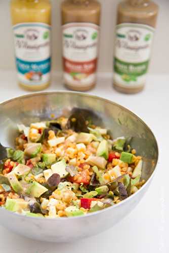 Salade de lentilles corail