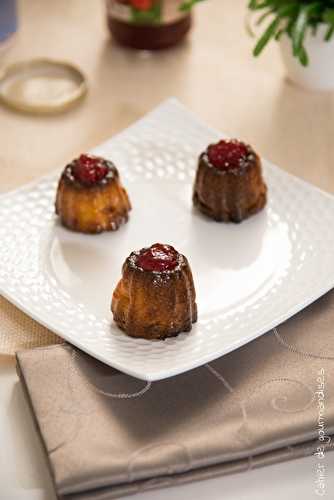 Cannelés à la confiture