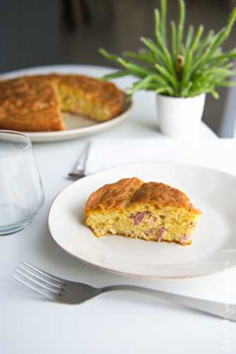 Gâteau salés aux lardons