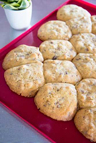 Cookies aux 2 chocolats et noix