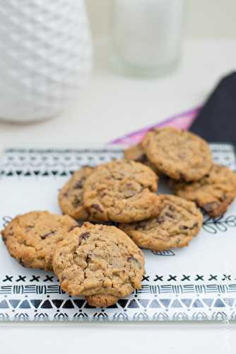 Cookies croustillants au chocolat et praliné