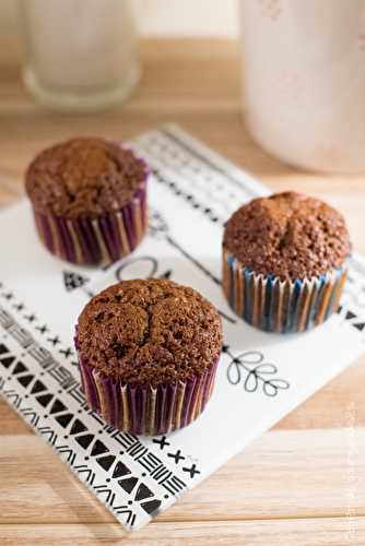 Muffins au chocolat et praliné