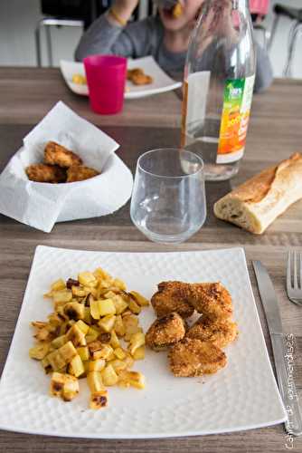 Nuggets de poulet maison