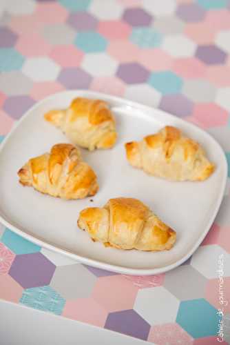 Croissants spécial apéro feuilletés au saumon & fromage frais